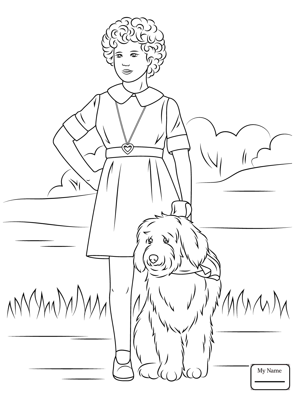 1199x1607 Coloring Pages For Kids Orphan Annie With One Lung Stories Tales