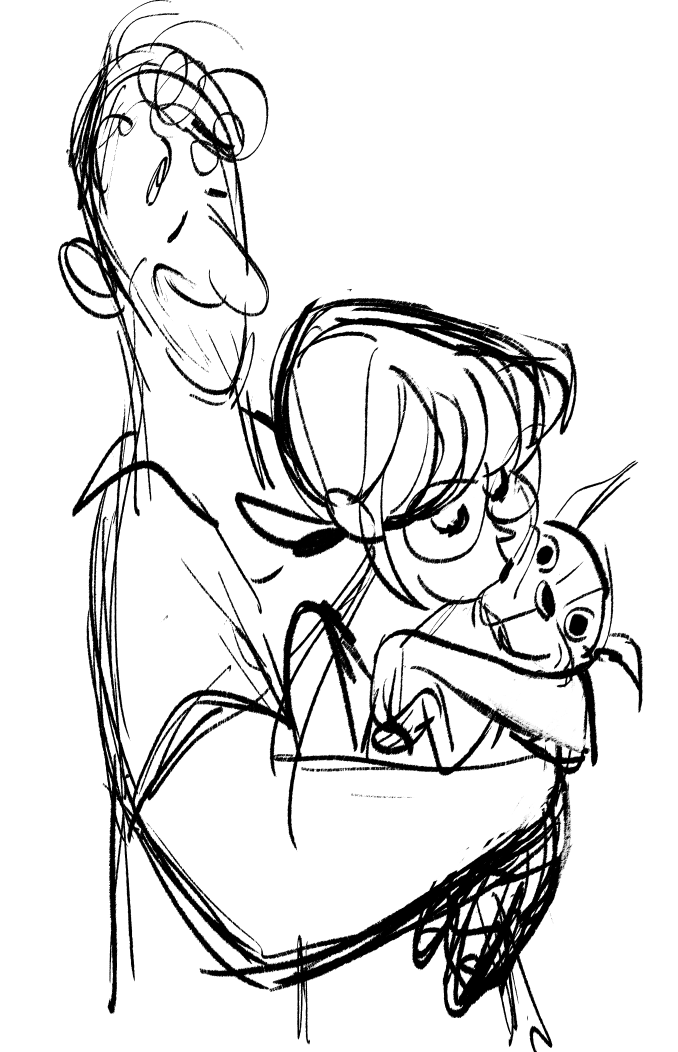 678x1052 Some Rough Character Moments For The Oscar Animation Facial