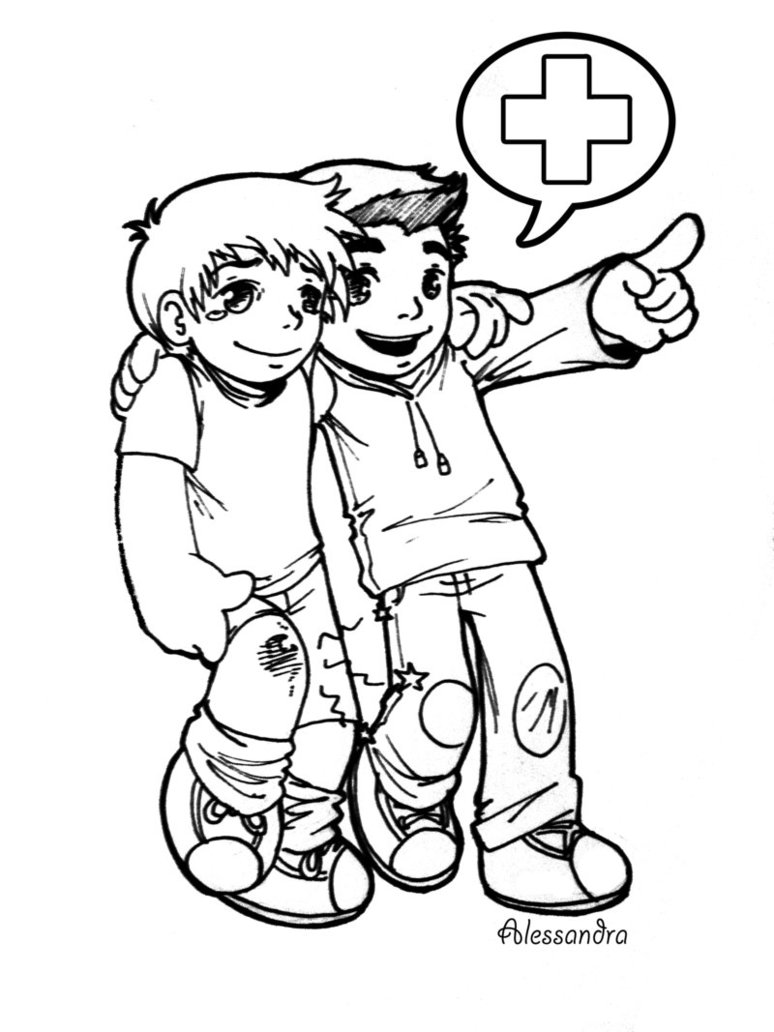 774x1032 Helping Each Other By Alessandrart