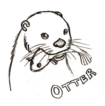 350x355 Otter Kate Dolamore