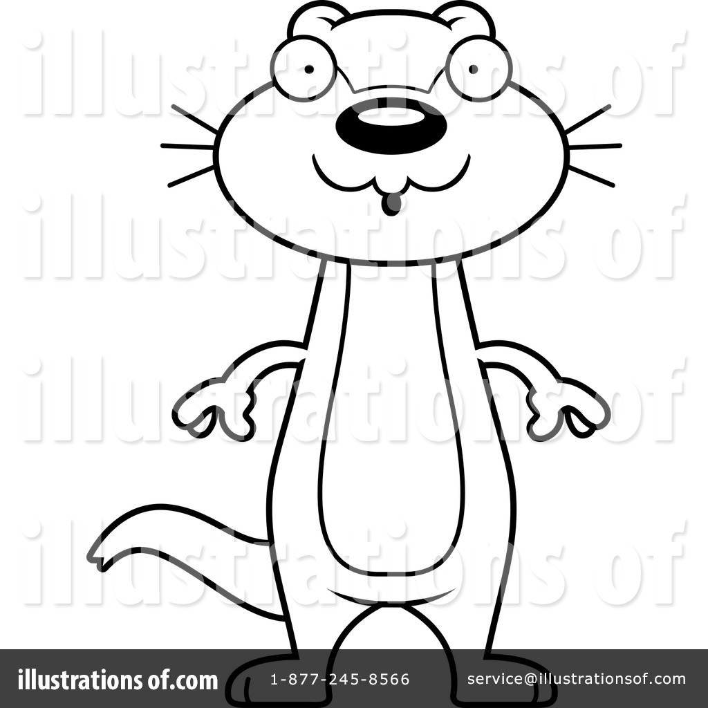 1024x1024 Otter Clipart