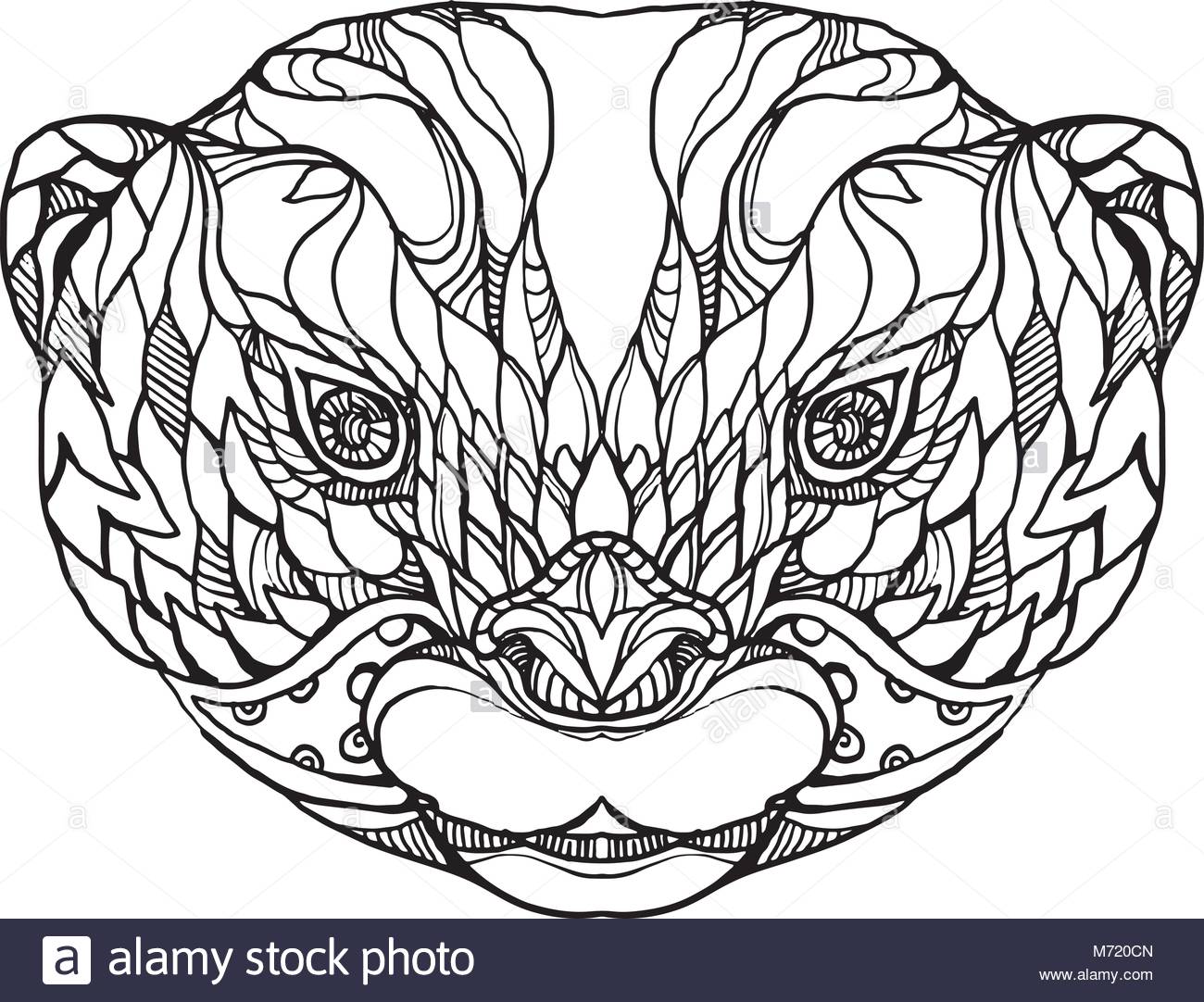 1300x1082 Otter Stock Vector Images