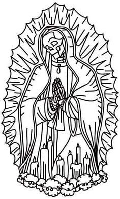 236x393 Our Lady Of Guadalupe Embroidery Things I'Ve Made