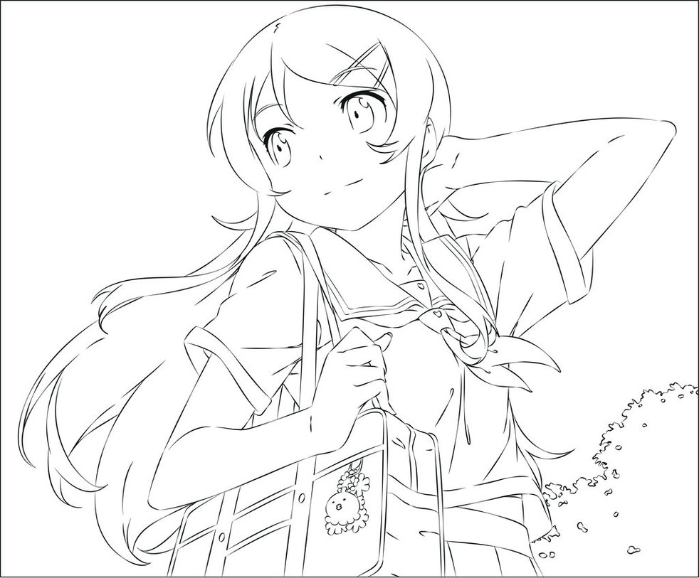 982x813 Pictures Anime Outline,