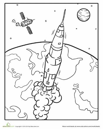 350x440 Slideshow Exploring Outer Space Colouring Pages, Mazes