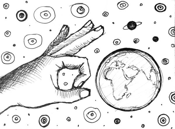 600x444 Cosmos Drawing By Uljado