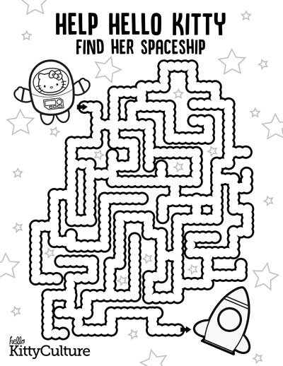 400x518 Drawn Maze Outer Space