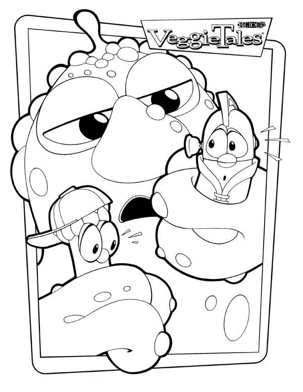 600x776 Larry Boy And The Fib From Outer Space Coloring Pages Larry Boy