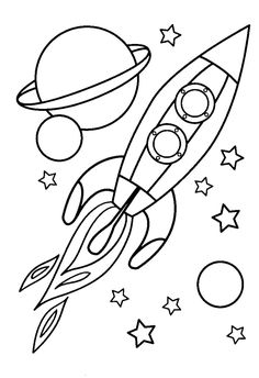 236x344 Spaceship Coloring Page How To Draw A Spaceship, Step By Step
