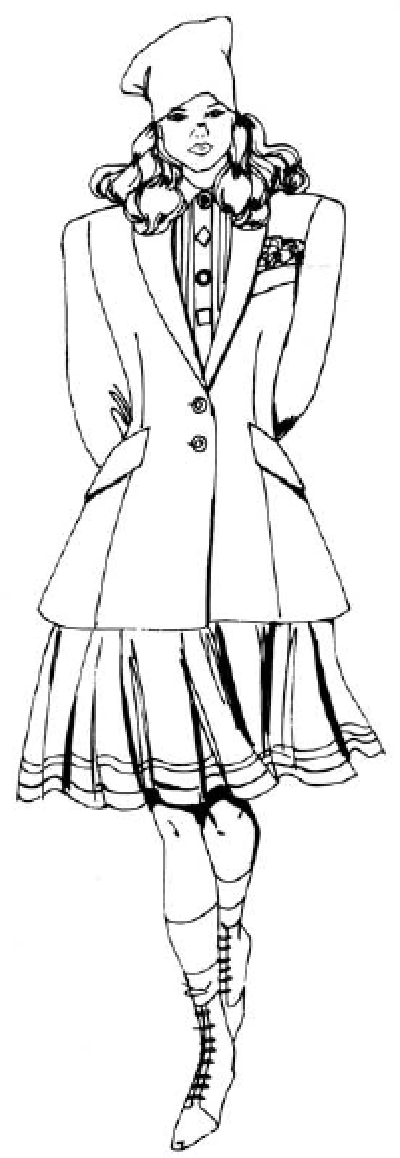 400x1158 How To Draw People Teenage Girl In A Vogue Outfit Howstuffworks