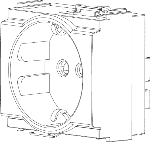 528x500 Socket Outlets For Dedicated Lines 2p e 16a P30 Outlet Orange