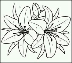 236x208 Black, Outline, Drawing, Flower, White, Flowers, Free Drawing