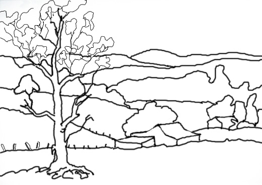 520x368 Right Brain Draw Session 6 Landscapes Amp Nature