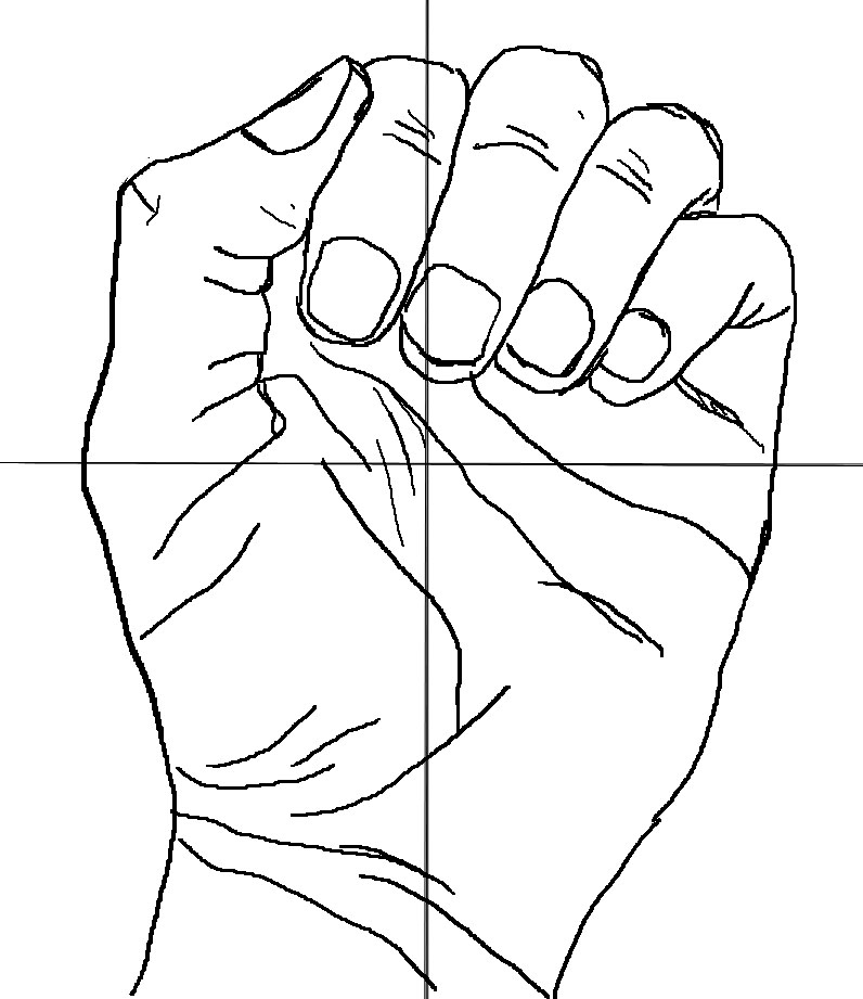 796x921 Outline Pictures For Drawing Hand Drawing Outline Free Download
