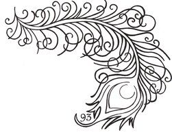 251x200 The Best Peacock Outline Ideas On Peacock Drawing
