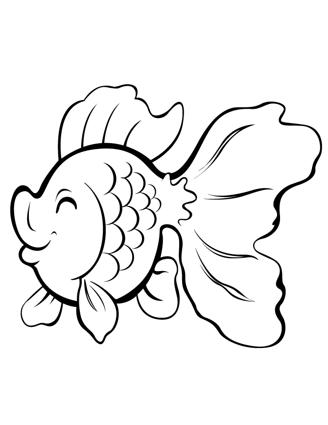 670x867 Drawings Of Cartoon Fish