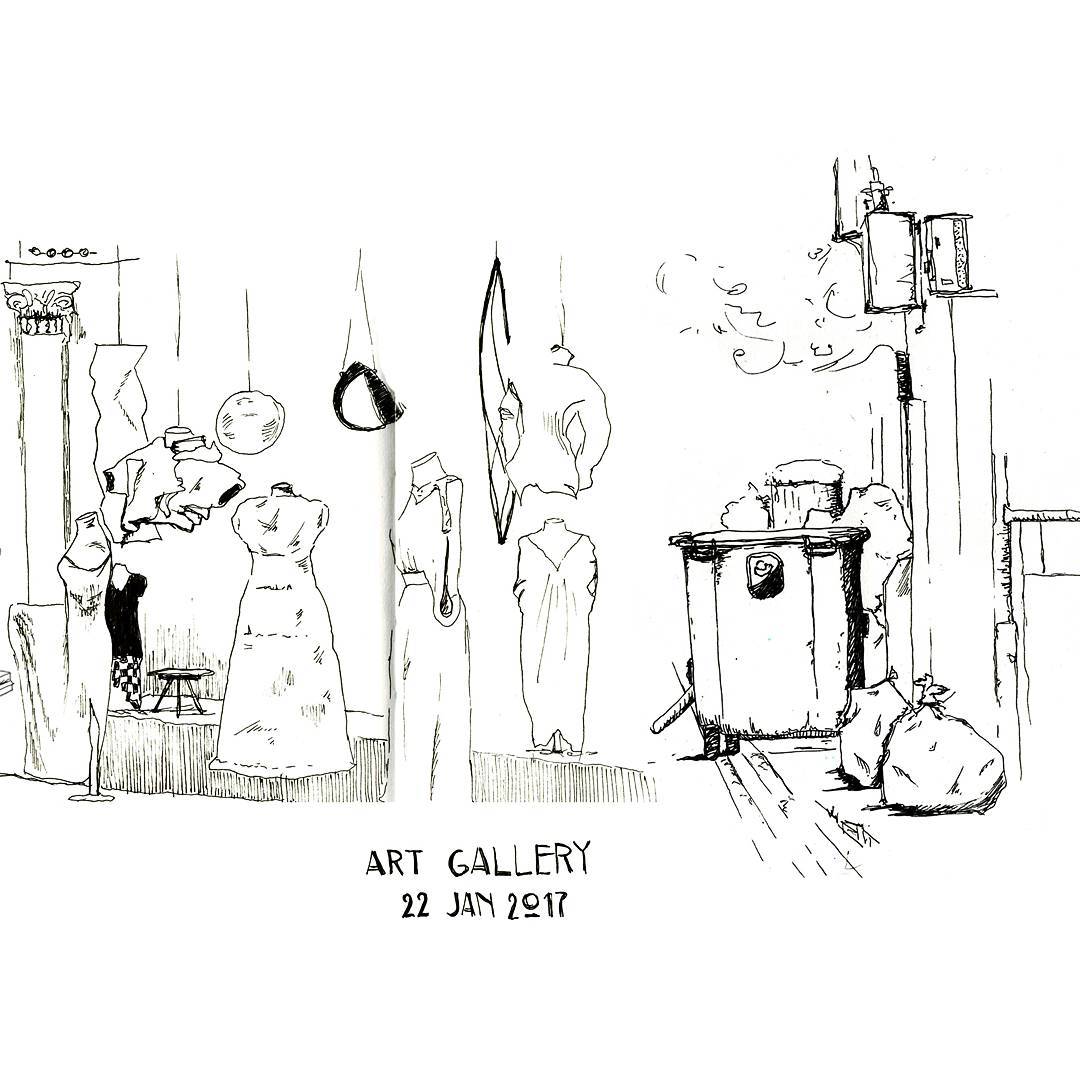 1080x1080 Inside And Outside) Made Some Sketches Today