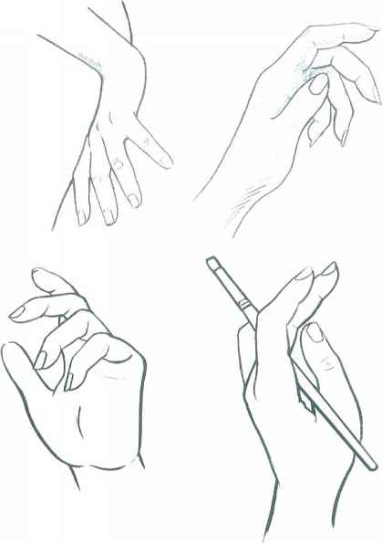 419x595 Fashion Illustration Hands