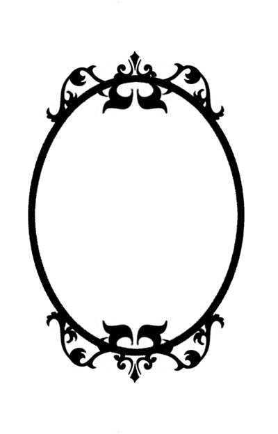 400x624 149 Ornate Oval Frame Cutout04 By Tigers Stock