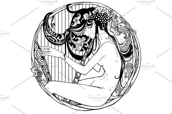 580x386 Detailed Art Deco Decorative Vignette By Separisa