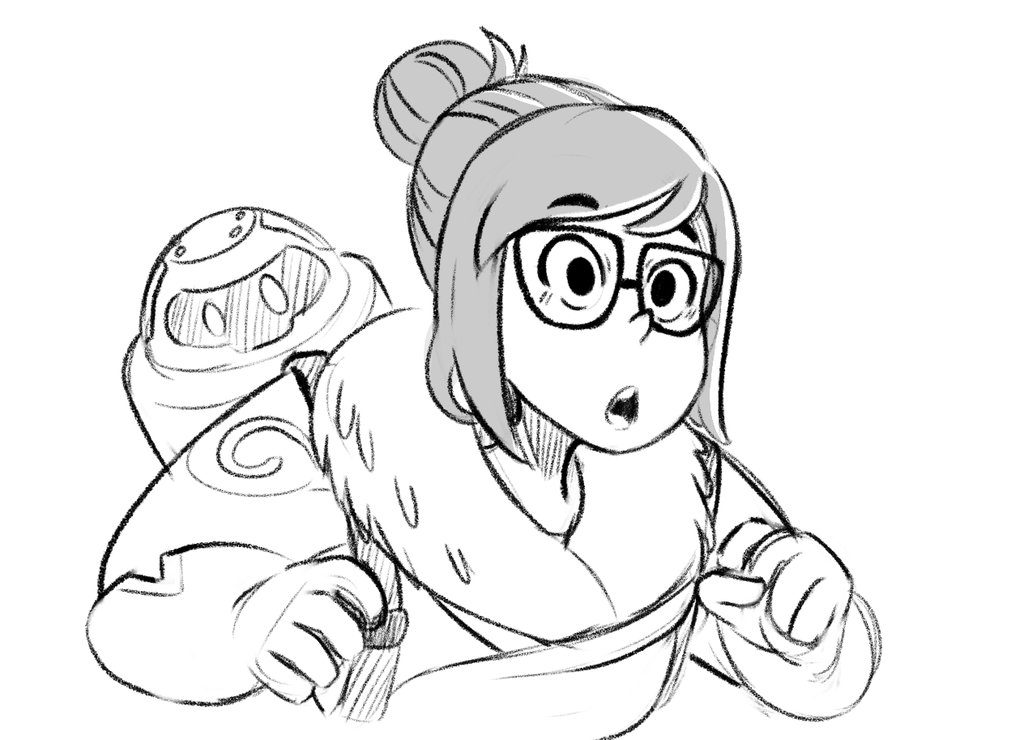 1024x740 Mei From Overwatch By Tranquilis