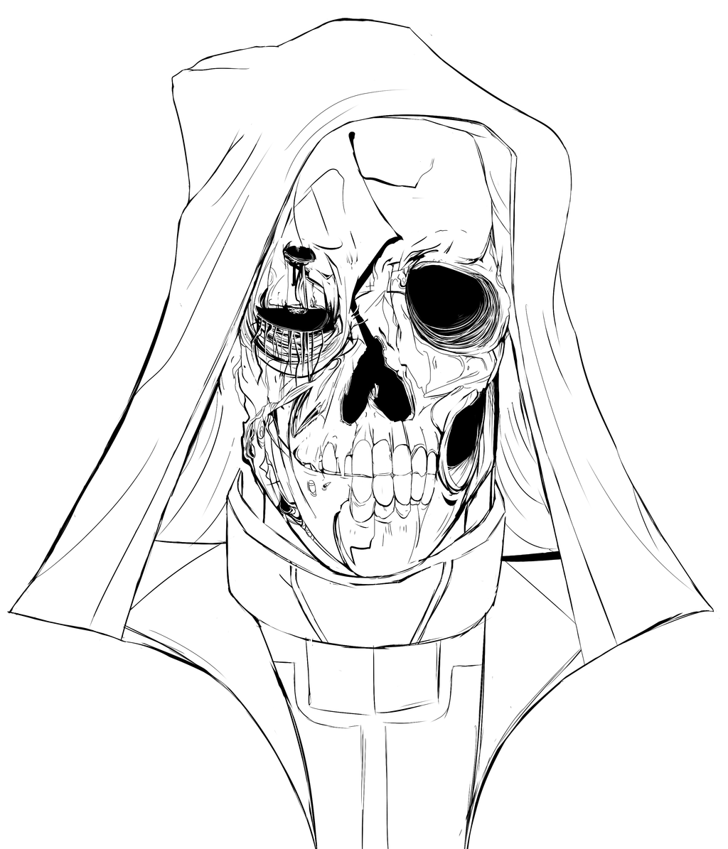 1024x1195 Reyes Rotted (Overwatch) By Gwiazdala