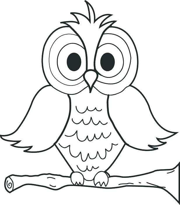 617x700 Free Coloring Pages Of Owls Coloring Page Of Owl Cartoon Owl