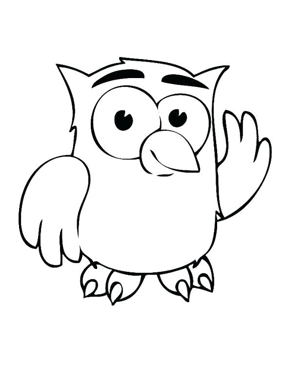 580x750 New Barn Owl Coloring Page For Coloring Page Owl Cute Cartoon Owl