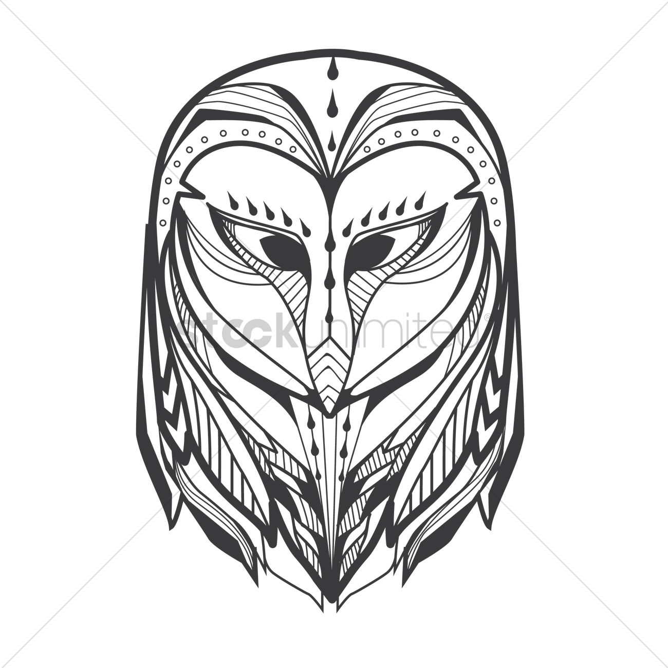 Owl Design Drawing at GetDrawings | Free download