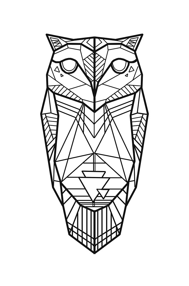 663x1000 Hipster Owl Design By Scaled Platypus Redbubble