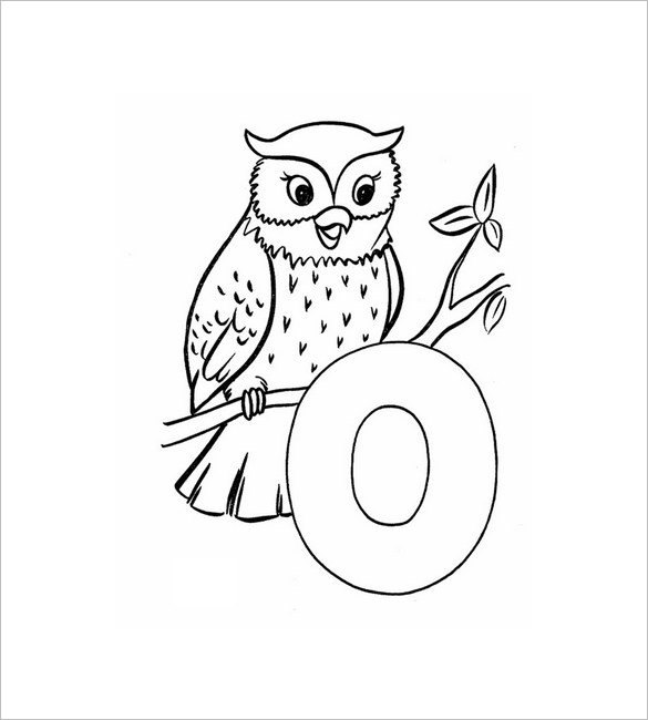 585x650 Owl Template