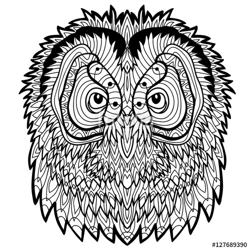 Owl Drawing Black And White at GetDrawings | Free download