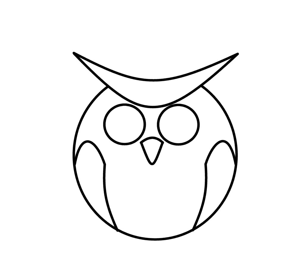 1000x916 How To Draw Cartoons Anime Owl