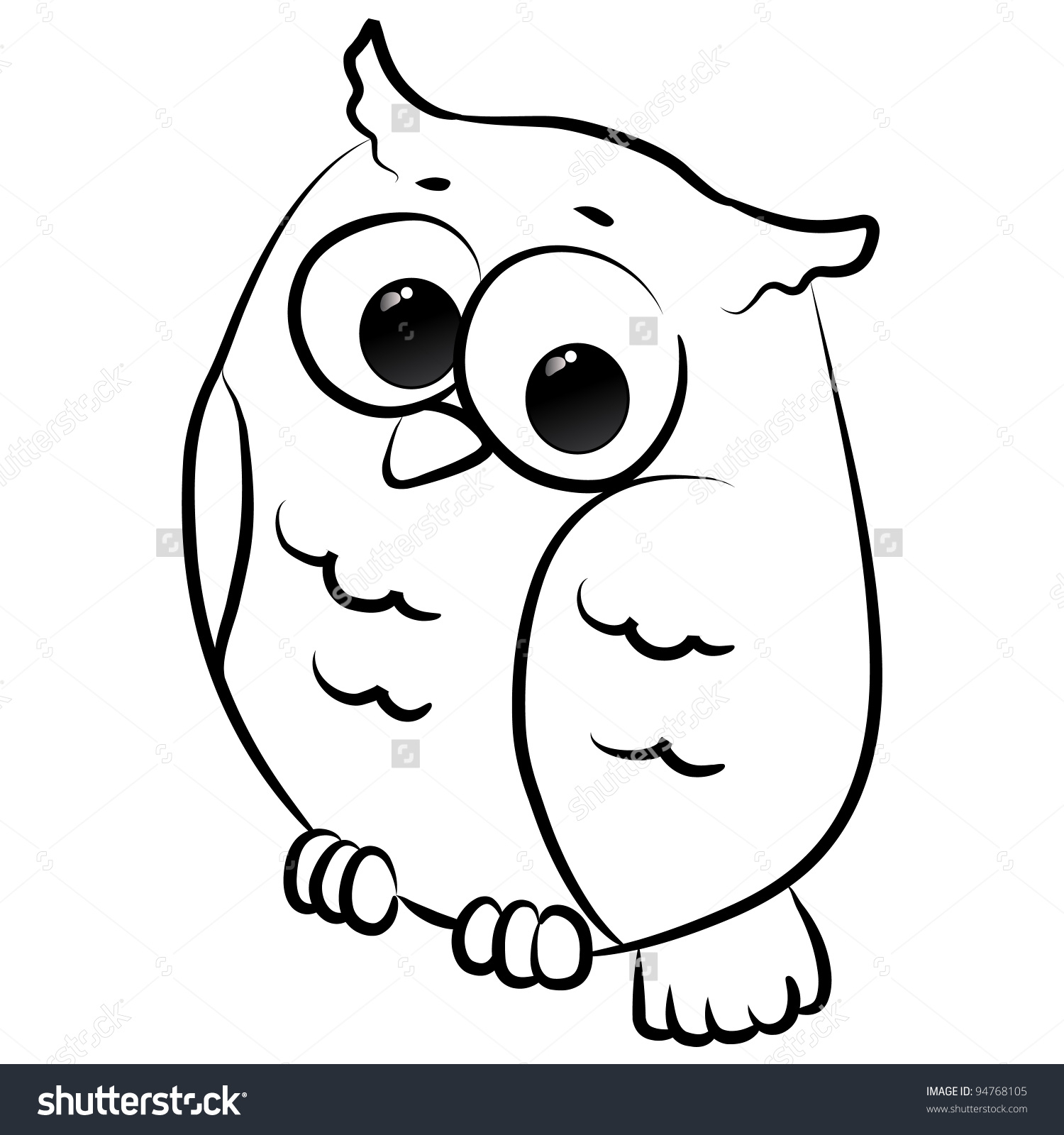 1500x1600 Owl Cartoon Drawing Cartoon Drawings Of Owls Wallpaper Download