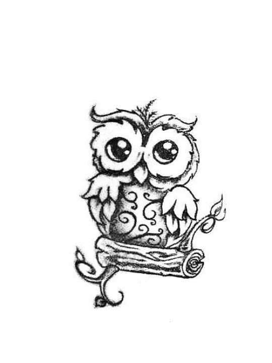 540x720 My Mom Loves Owls So It'D Be A Tribute To Her. Tattoo Ideas