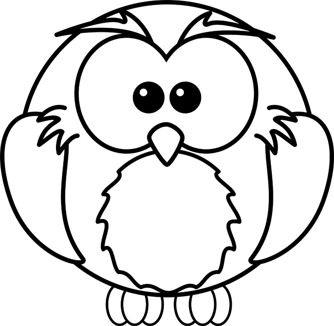 650x634 Owl Template