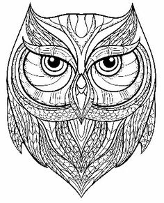 236x291 Vector Hand Drawn Flying Owl. Black And White Zentangle Art