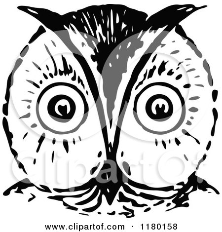 450x470 Royalty Free (Rf) Owl Face Clipart, Illustrations, Vector Graphics