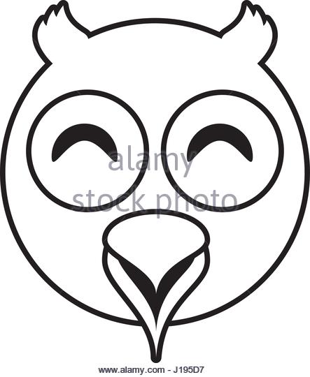 443x540 Vector Illustration Cartoon Owl Head Stock Photos Amp Vector