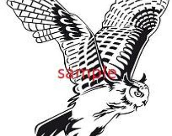 340x270 Flying Owl Etsy
