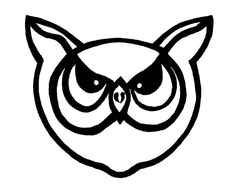 784x624 Owl Head Vector By Jacktonaut