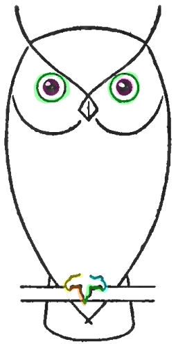 254x495 How To Draw Owls With Step By Step Drawing Lesson