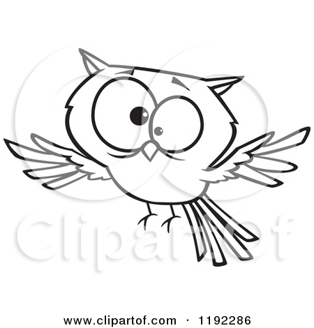 450x470 Flying Owl Black And White Clipart 2131391