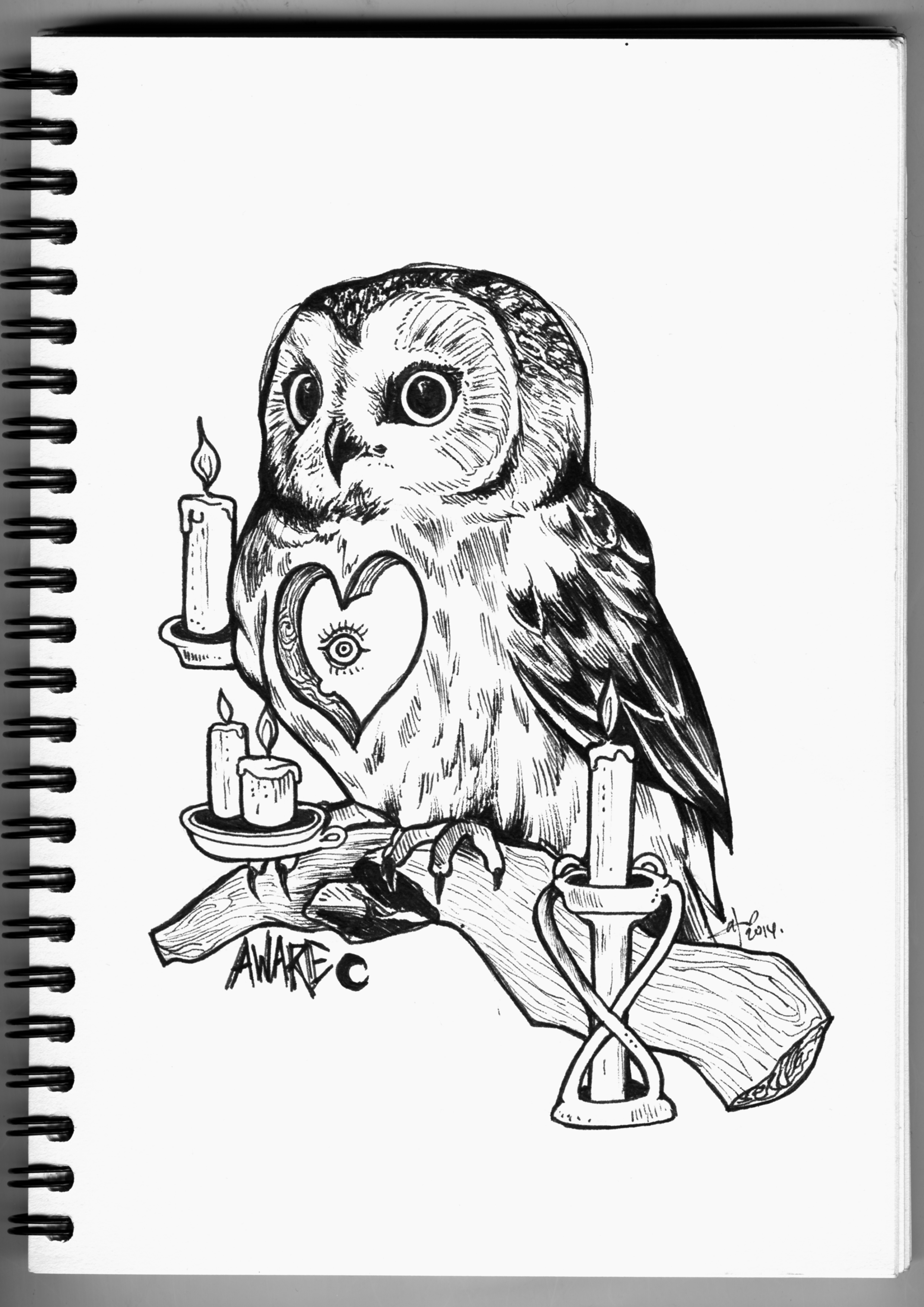 2480x3508 Owl Amandajtoner