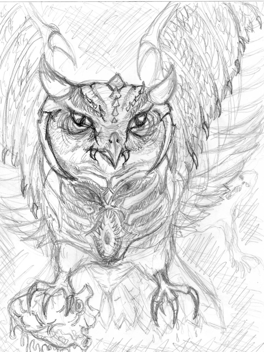 900x1202 Reaper Owl By Xxsinister Llamaxx