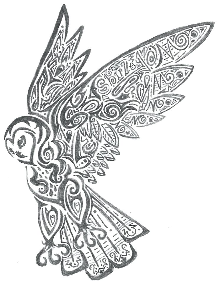 736x955 Coloring Pages Of Owls Best Owl Tattoo Sheets Images On Best