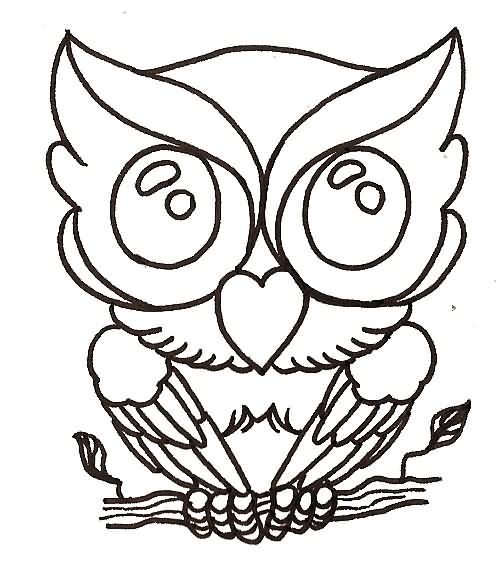 496x572 Baby Owl Tattoos Collection