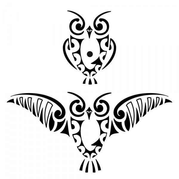 600x600 Owl Tattoos Tribal Owl Tattoo Designs Tattoos Zimbio