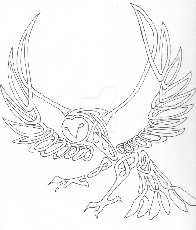 826x967 Owl Tattoo By Countingchocobos