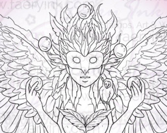 340x270 Barn Owl Mask Etsy